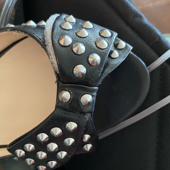 Not for sale Beautiful soft luxurious leather studded heels - Picture 8 of 13